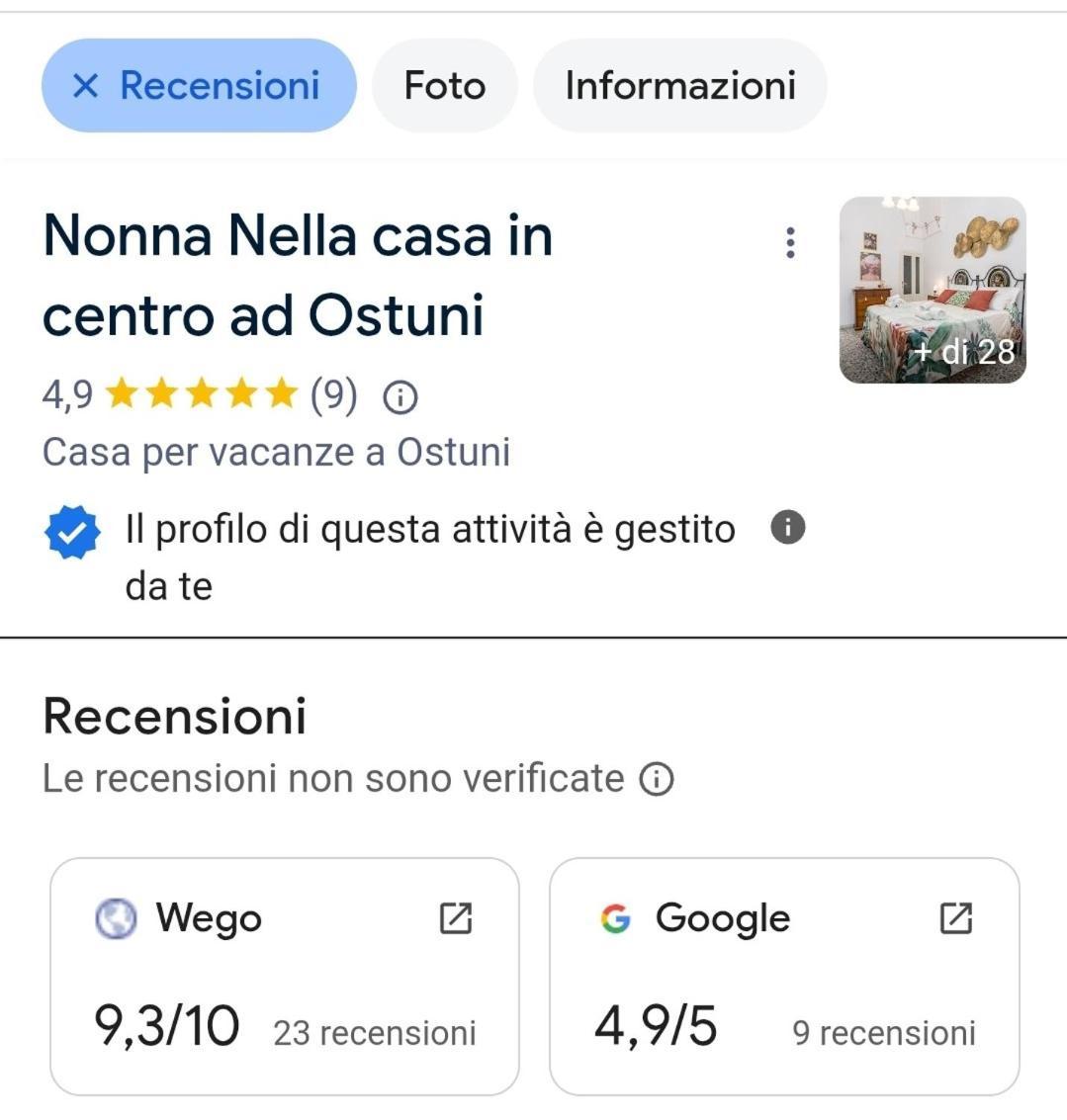 Nonna Nella Casa In Centro Διαμέρισμα Ostuni Εξωτερικό φωτογραφία